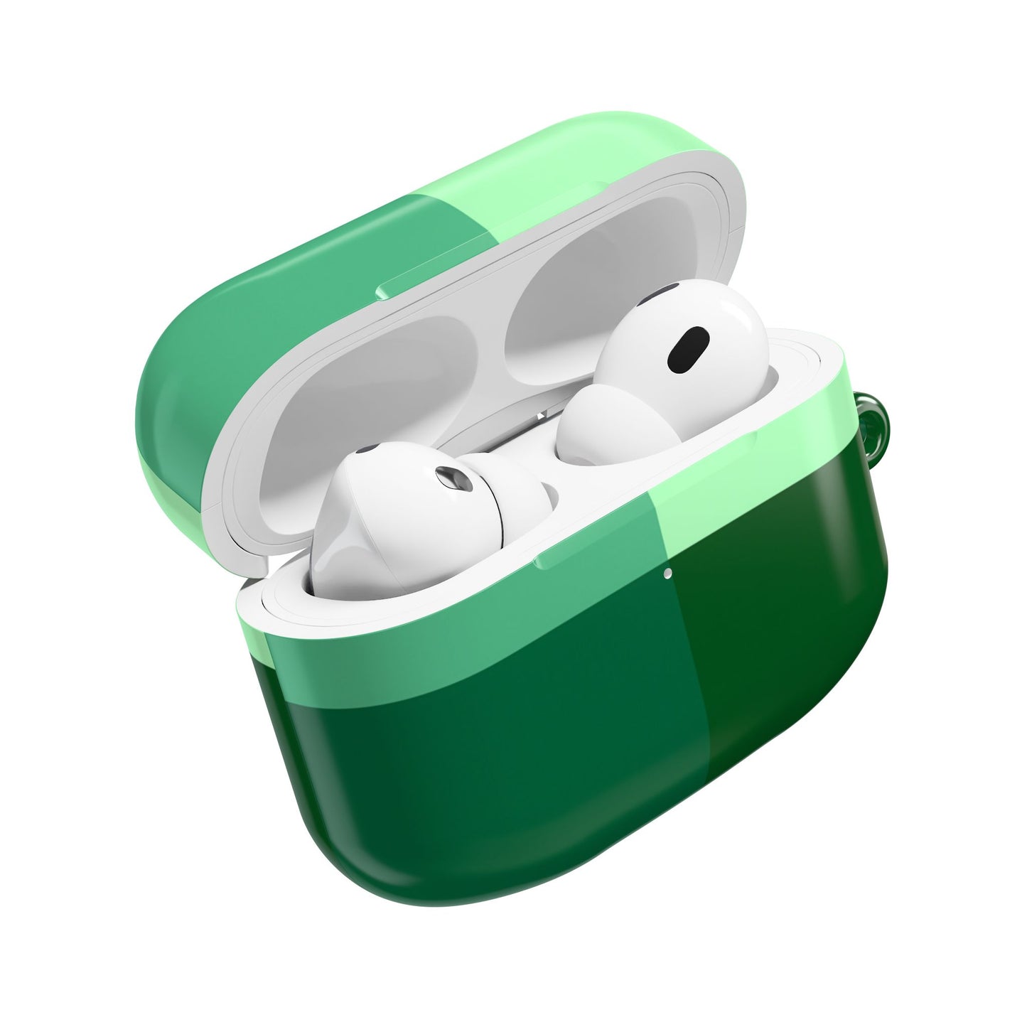 Green Colorblock AirPod Case