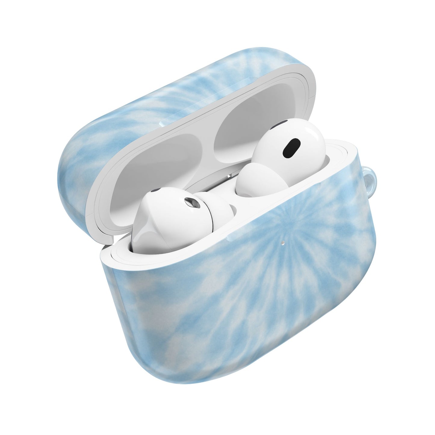 Light Blue Tie-Dye AirPod Case