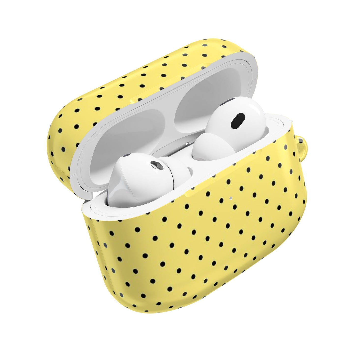 Yellow Polka Dot AirPod Case