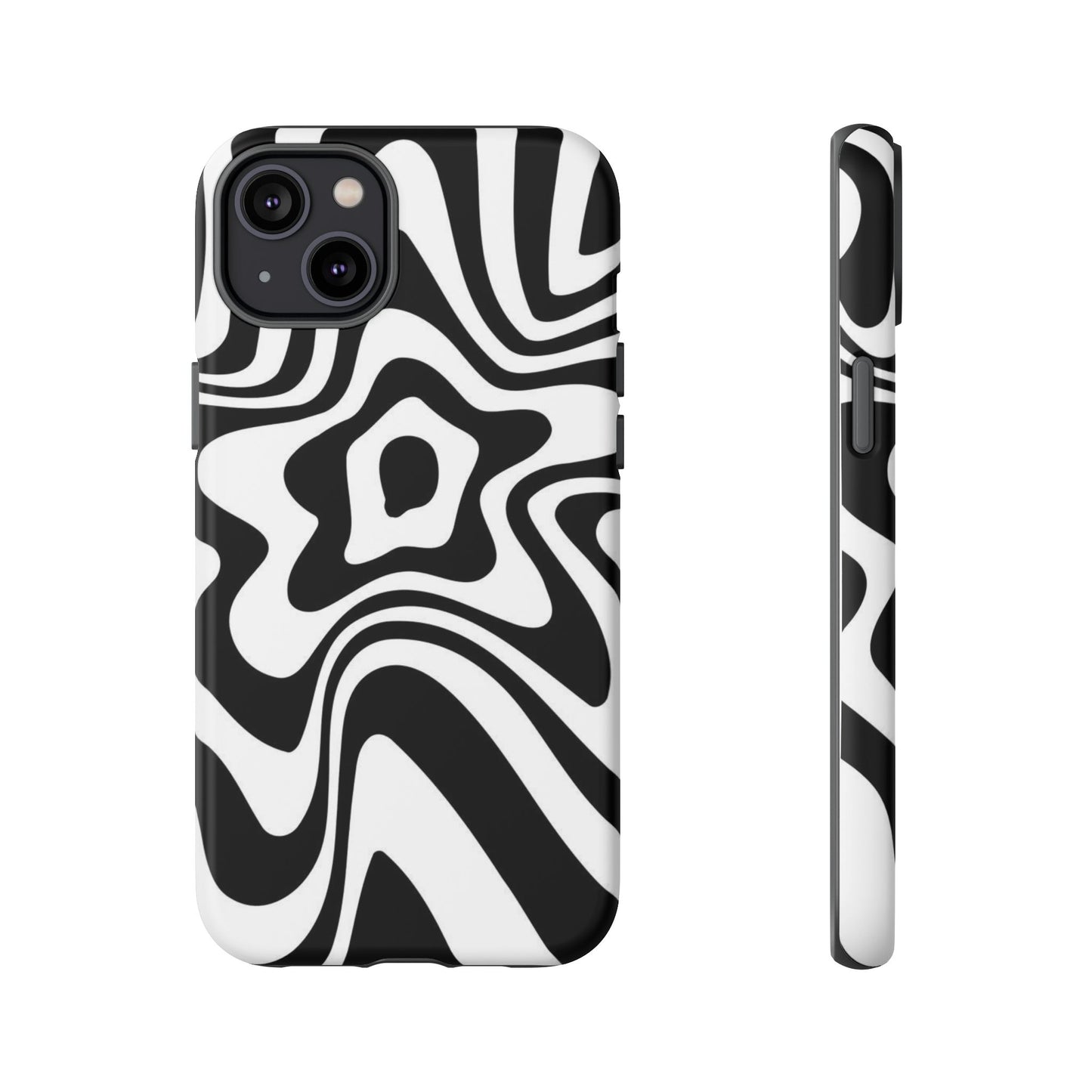 Black Swirl Phone Case