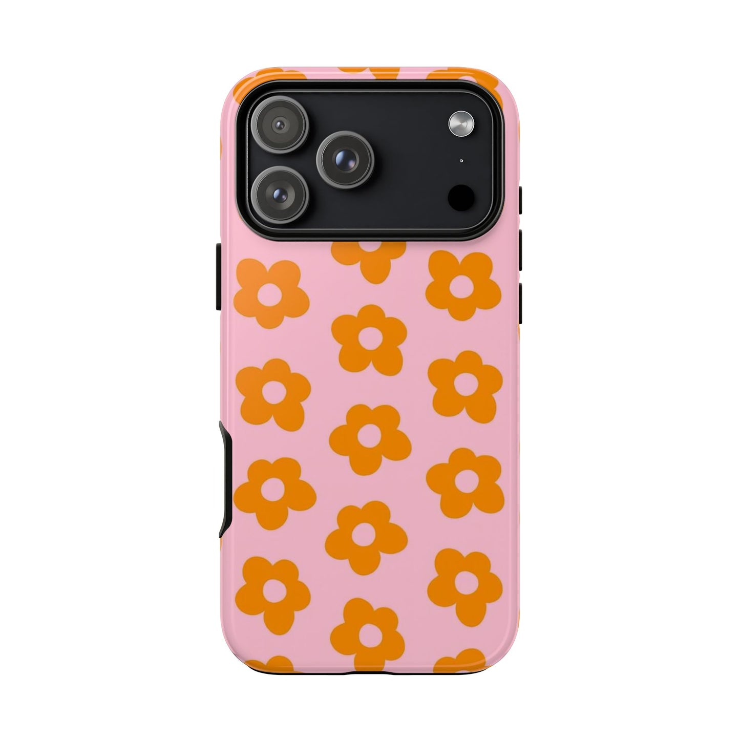 Orange Flower Tough Case