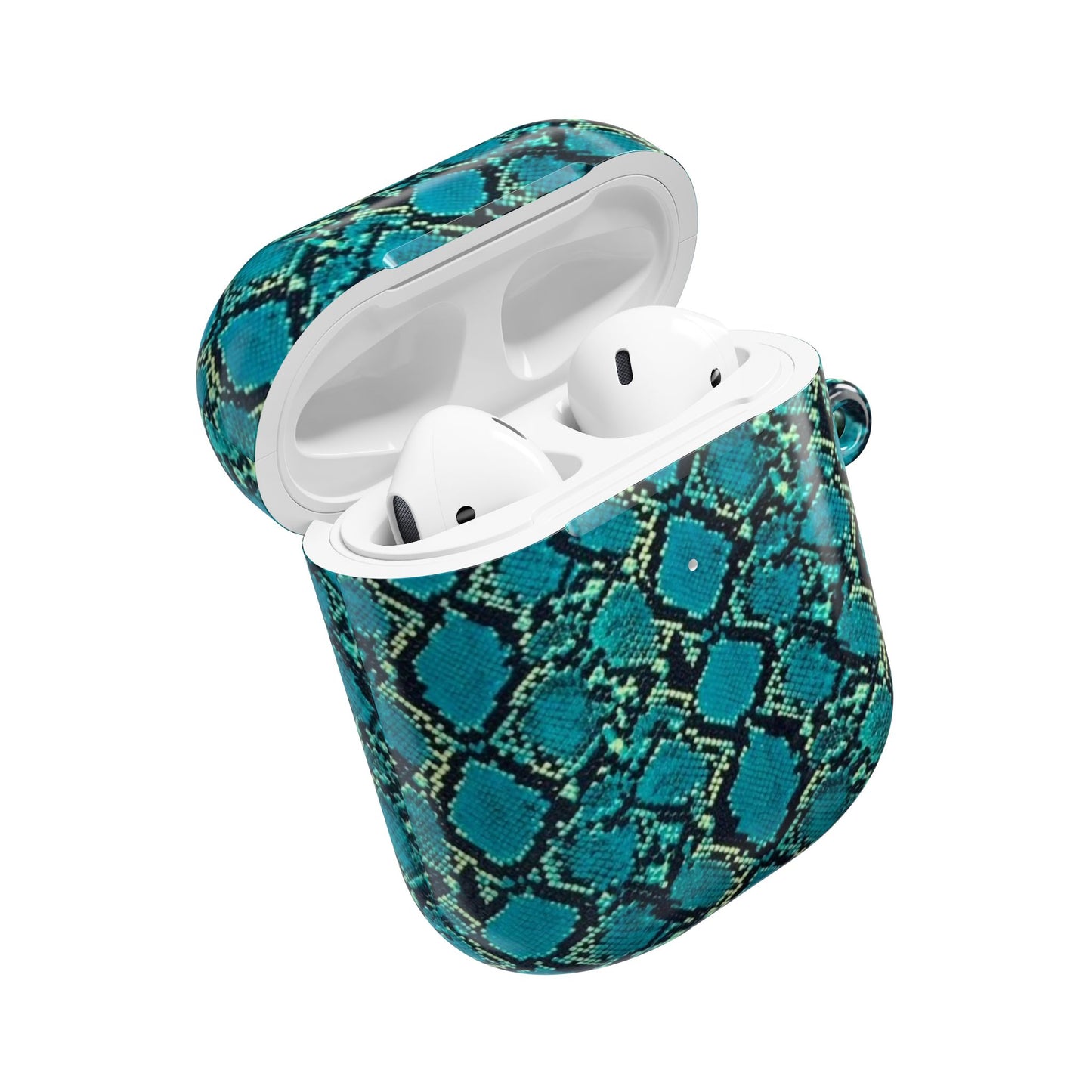 Blue Snake AirPod Cases