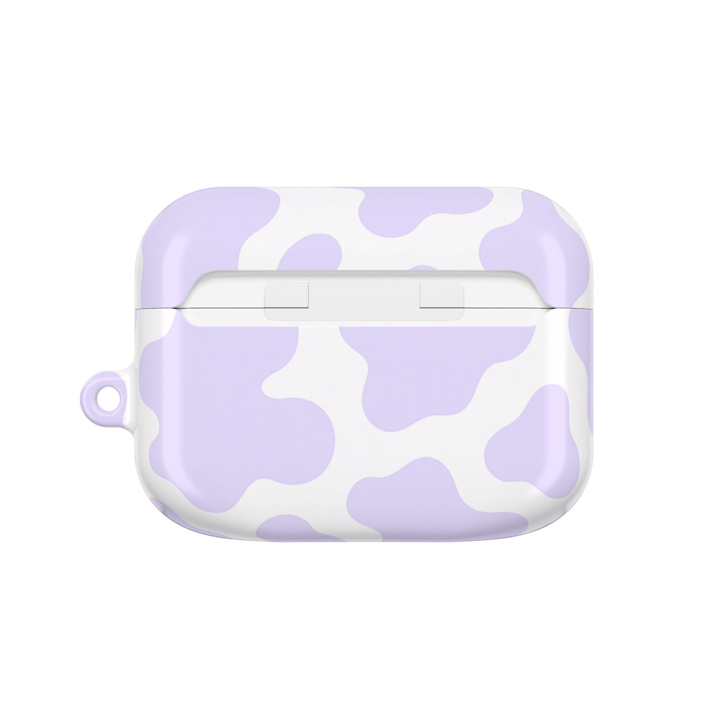 Purple Cow Print AirPod Case