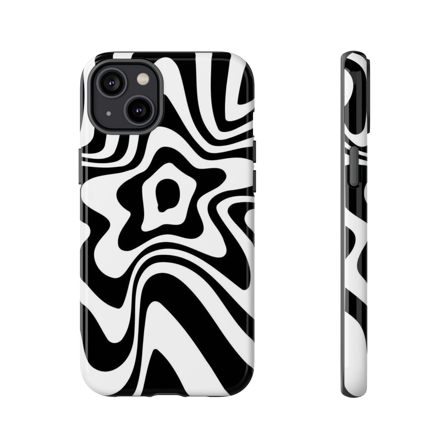 Black Swirl Phone Case