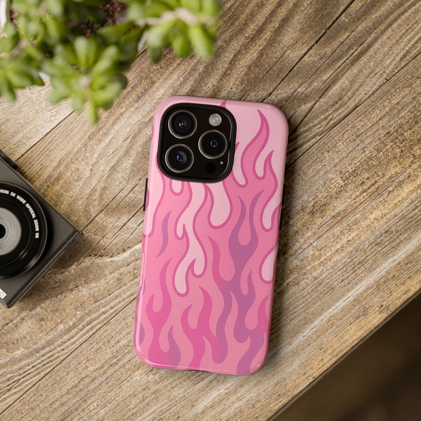 Pink Flame Phone Case