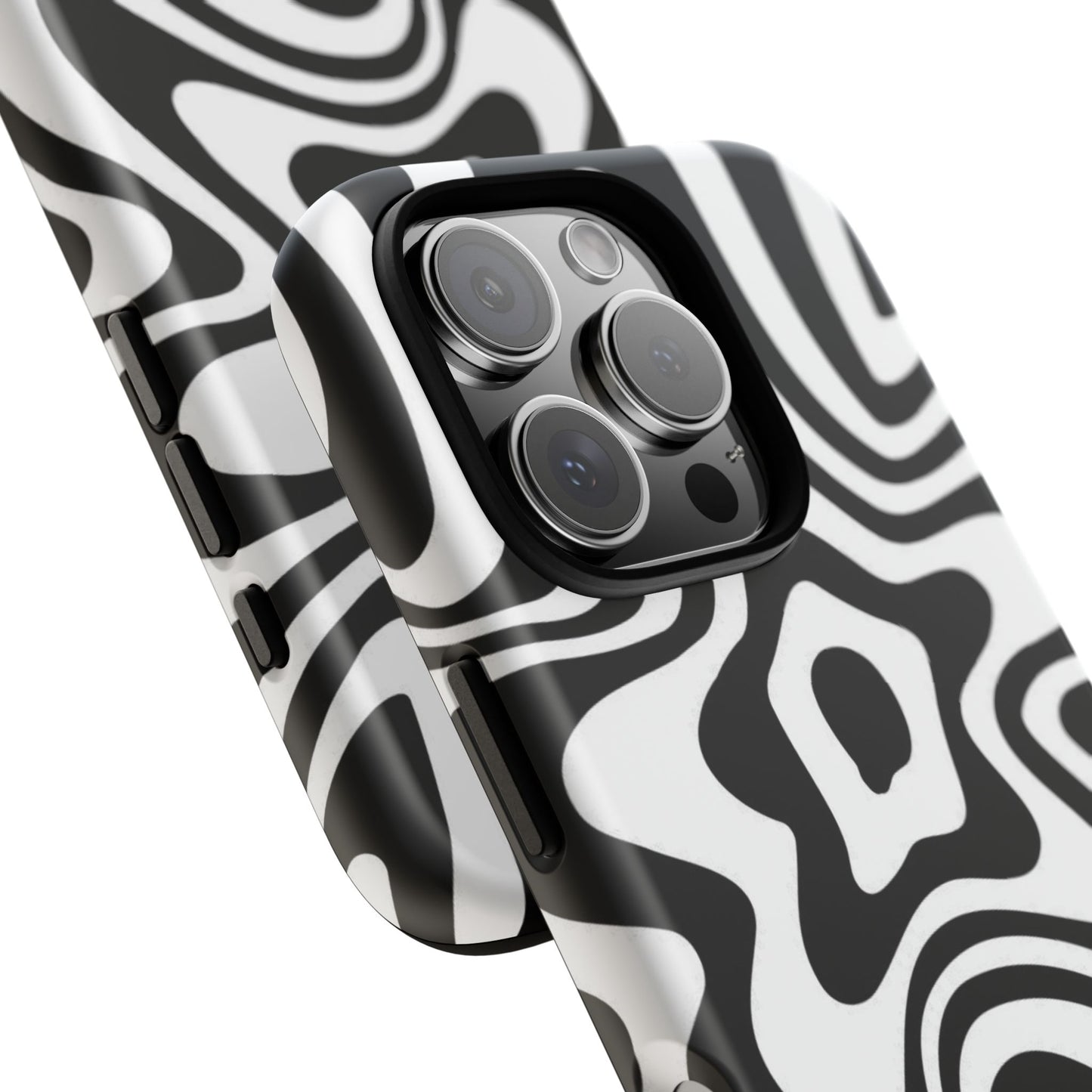 Black Swirl Phone Case
