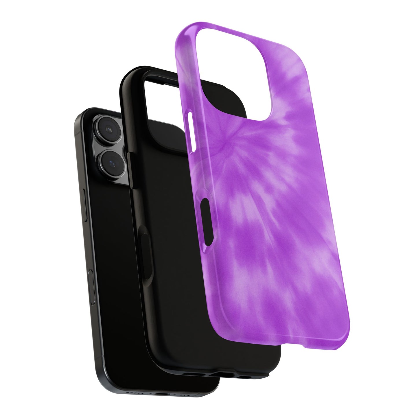 Purple Tie-Dye Phone Case