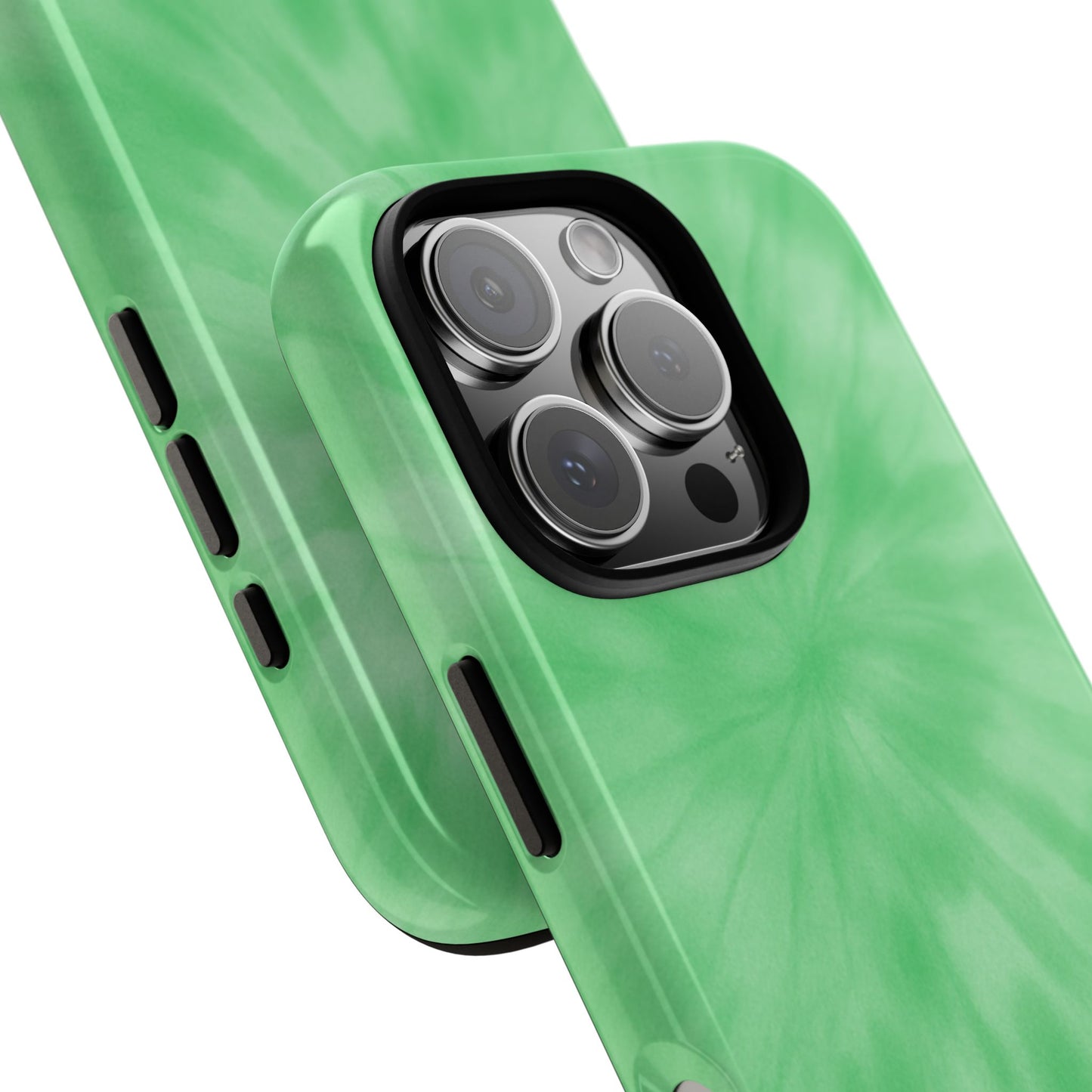 Green Tie-Dye Phone Case