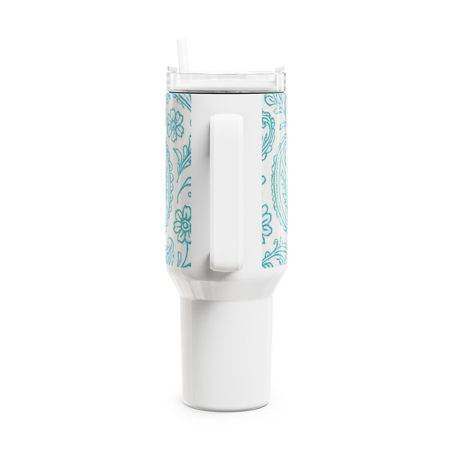 Blue Paisley Tumbler | 40oz