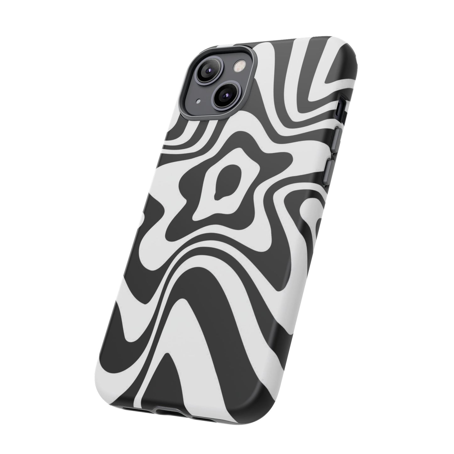 Black Swirl Phone Case