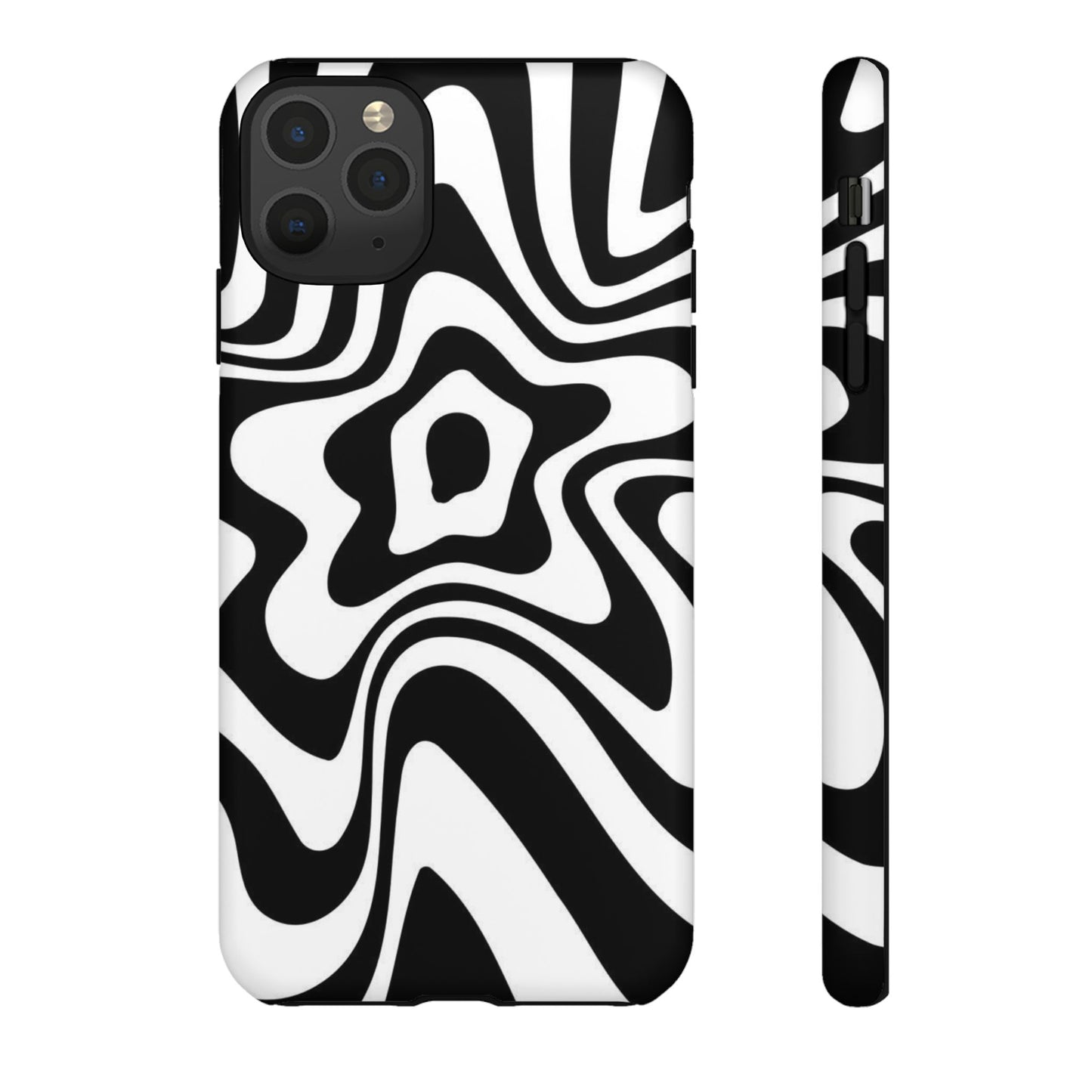 Black Swirl Phone Case