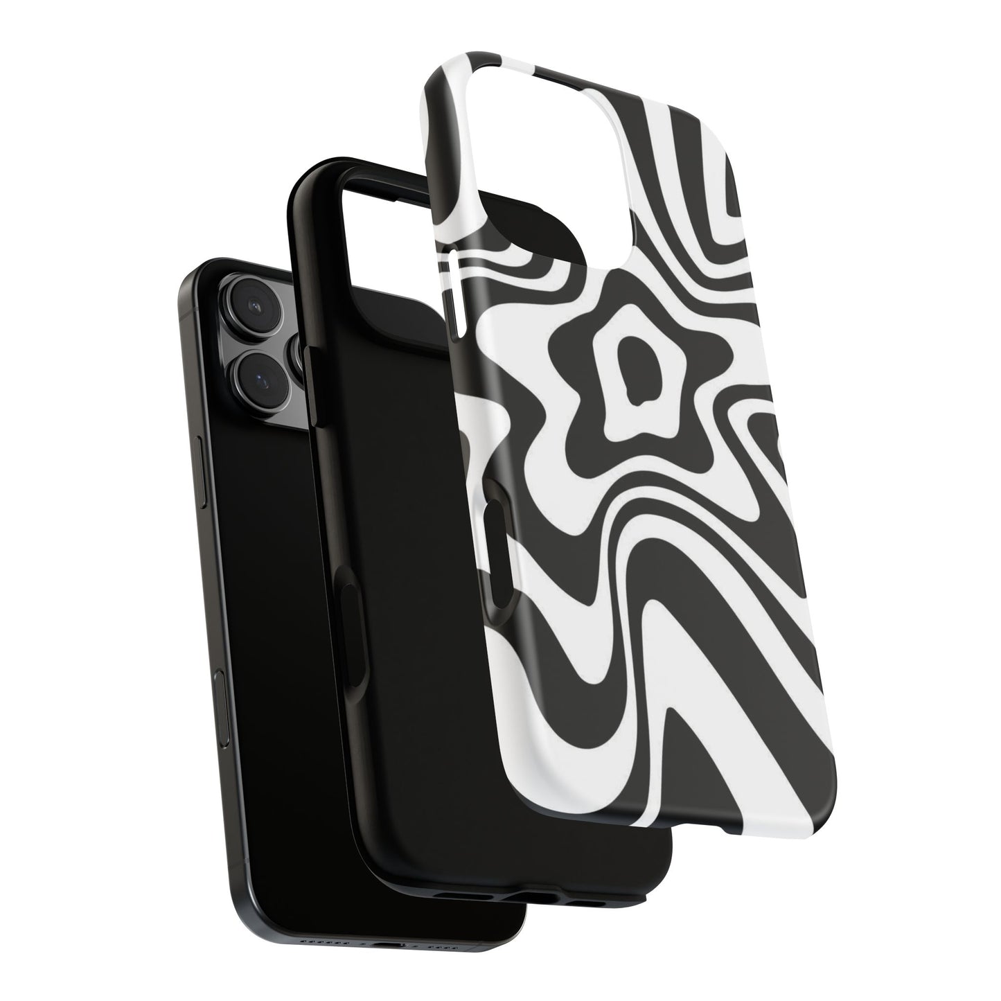 Black Swirl Phone Case