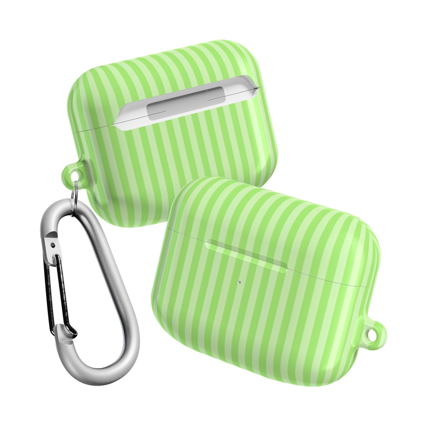 Green Stripe AirPod Case