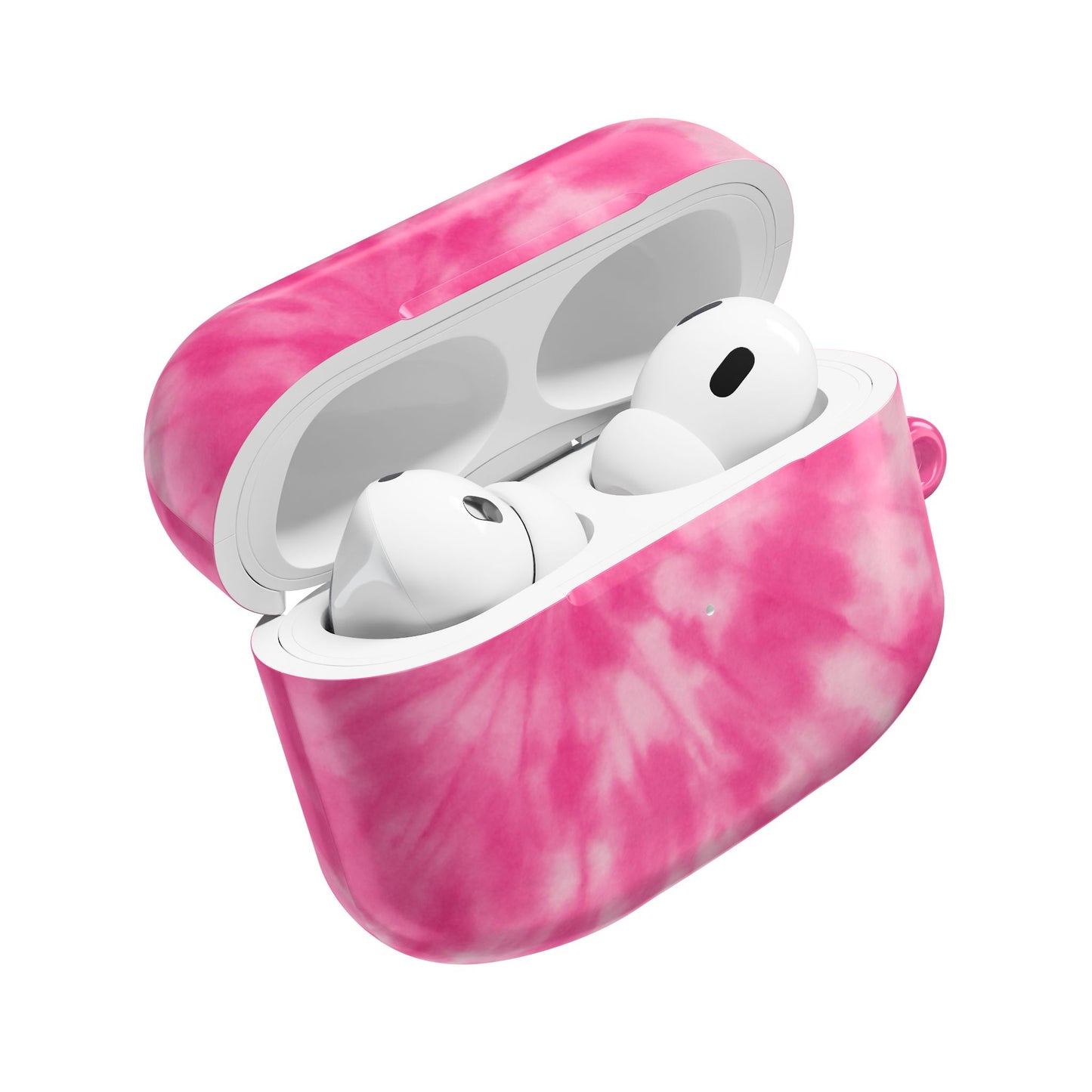 Pink Tie-Dye AirPod Case