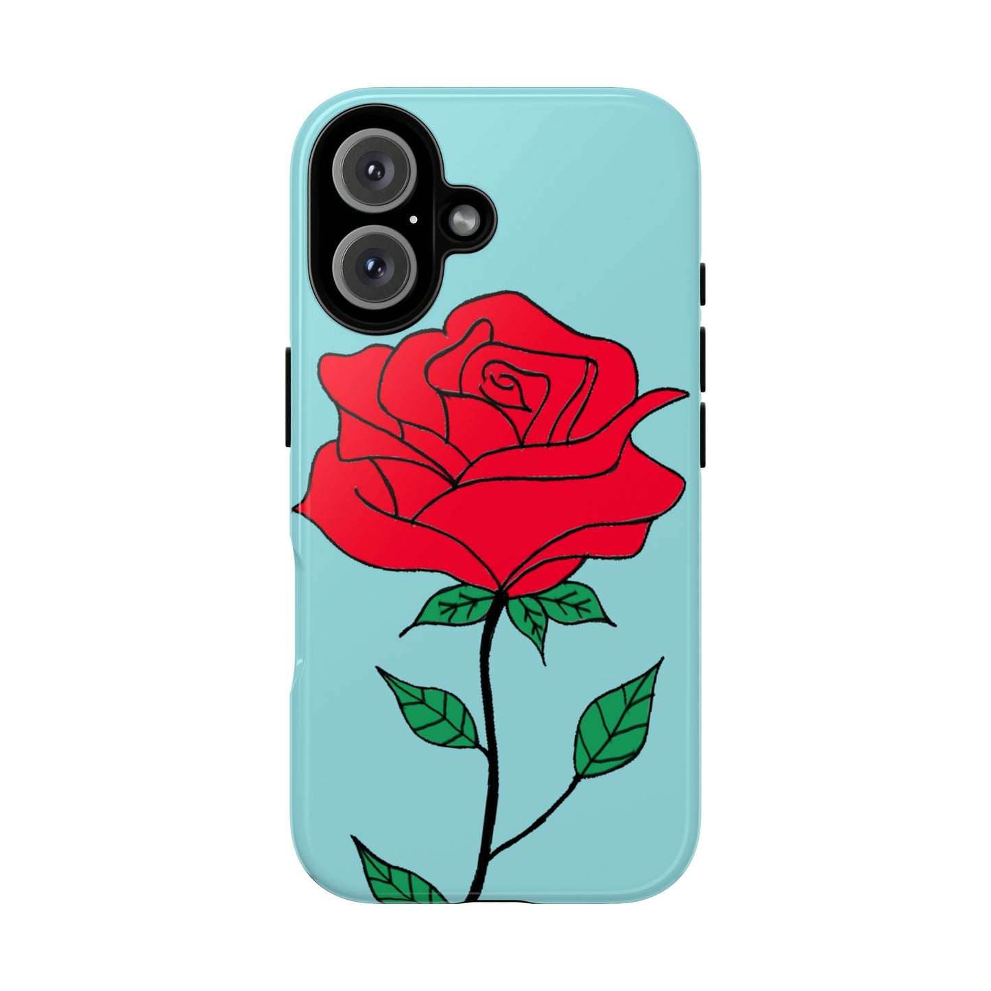 Blue Rose Phone Case