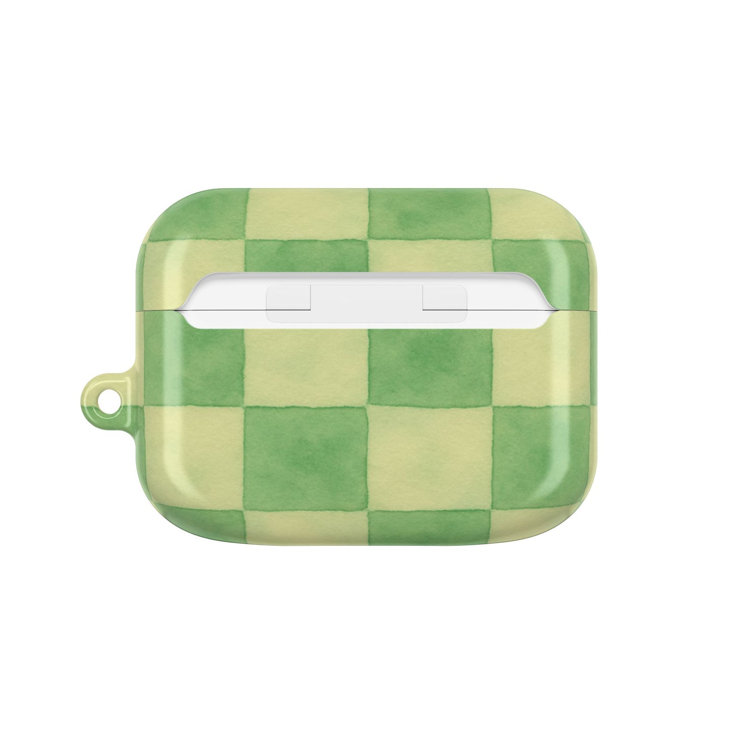 Green Checkered AirPod Case