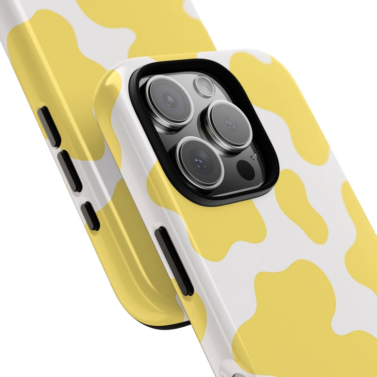 Yellow Cow Print Phone Case