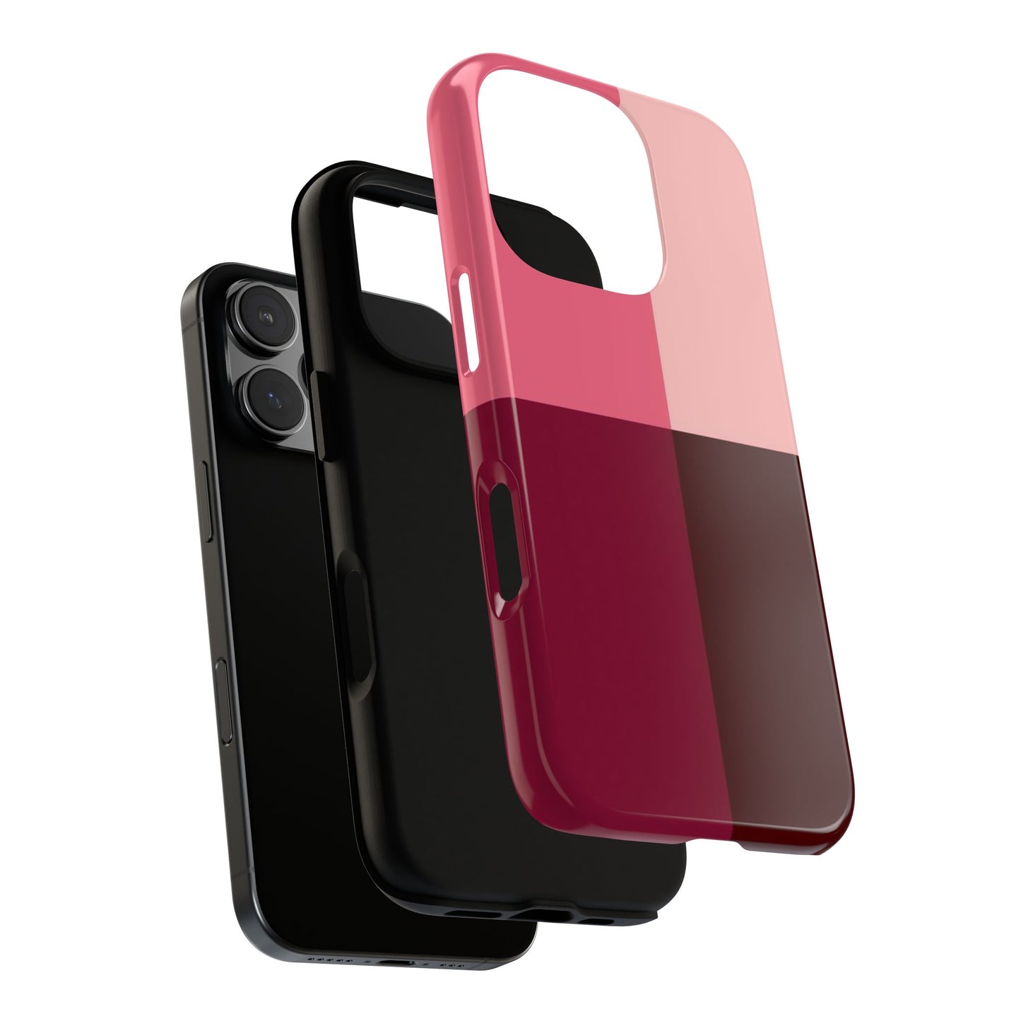 Berry Colorblock Phone Case