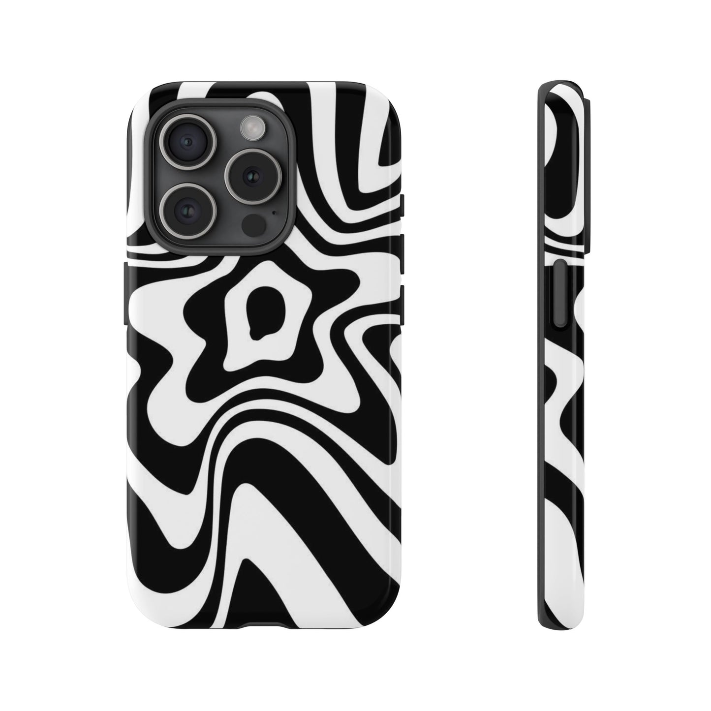 Black Swirl Phone Case