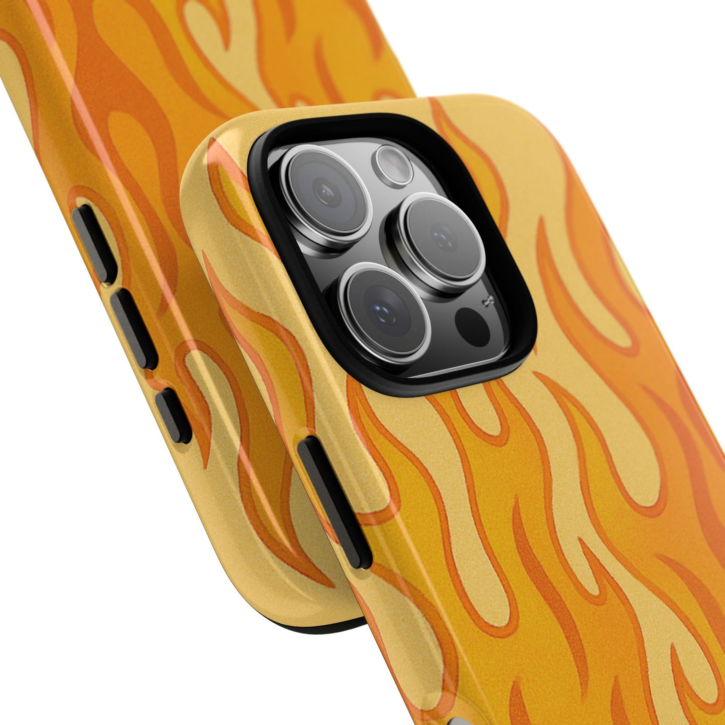 Orange Flame Phone Case