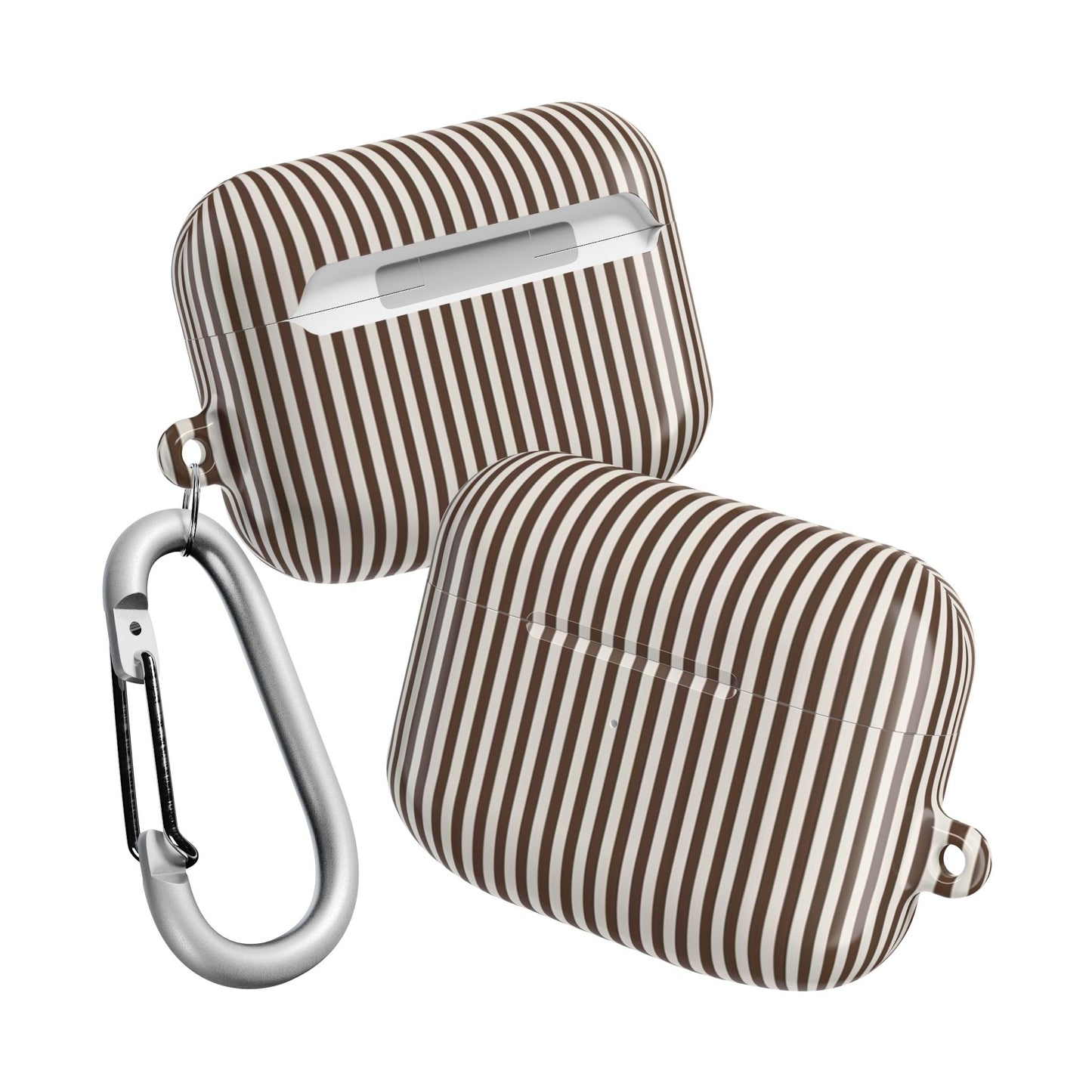 Brown Stripe Stylish AirPod Case