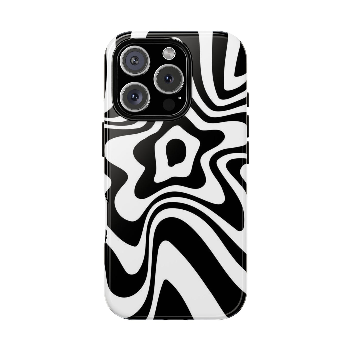 Black Swirl Phone Case