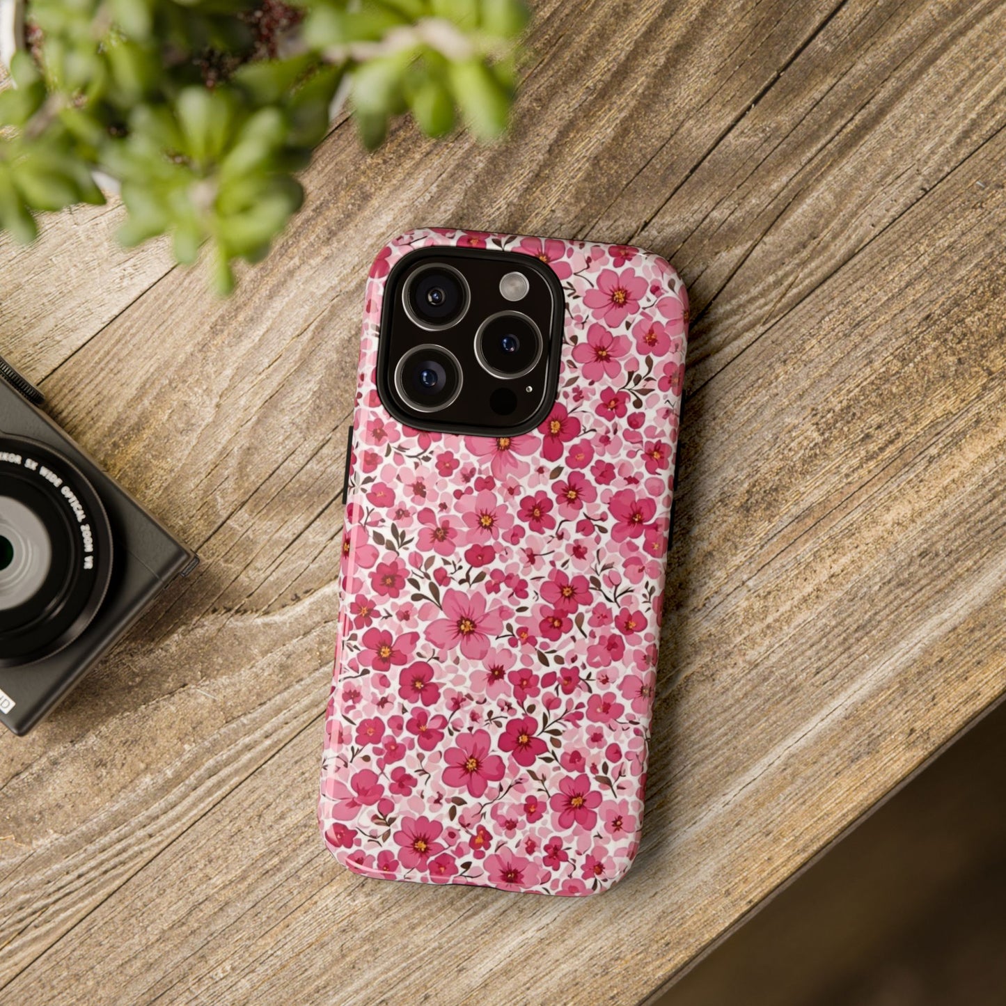 Pink Flowers Phone Case