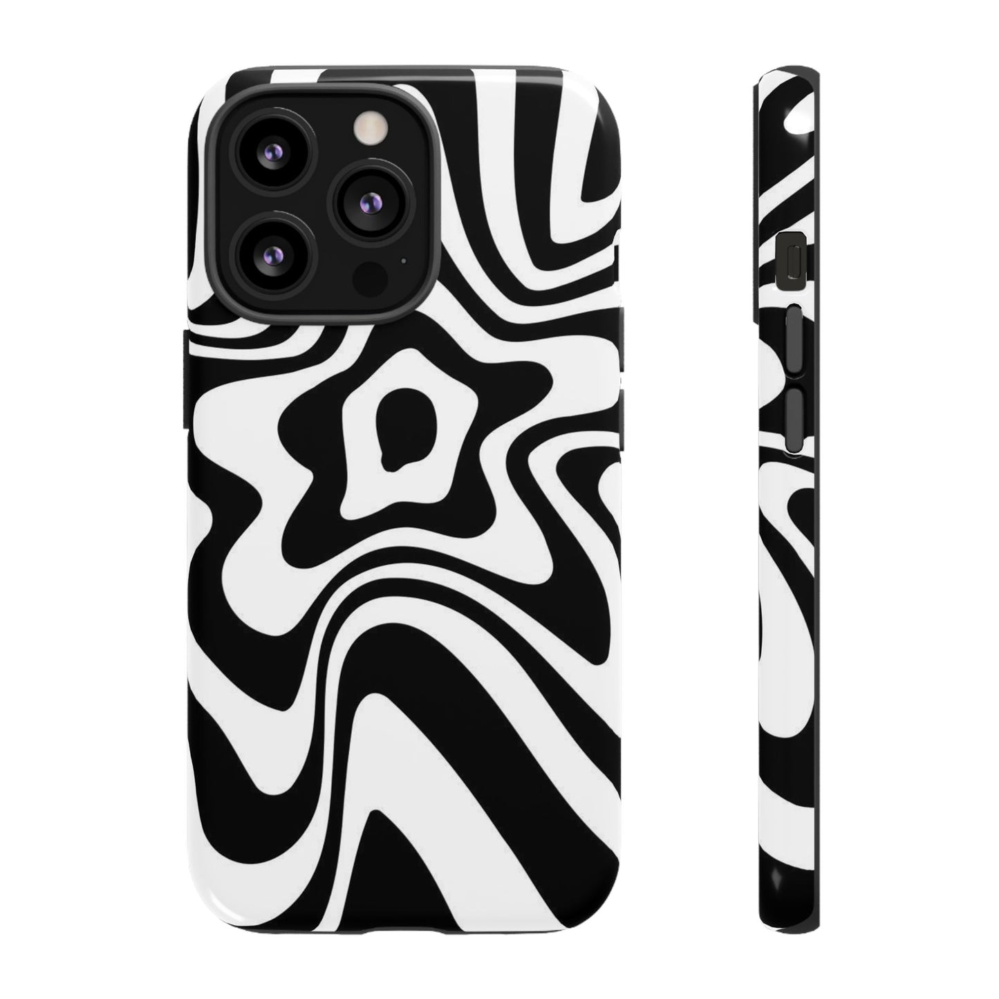 Black Swirl Phone Case