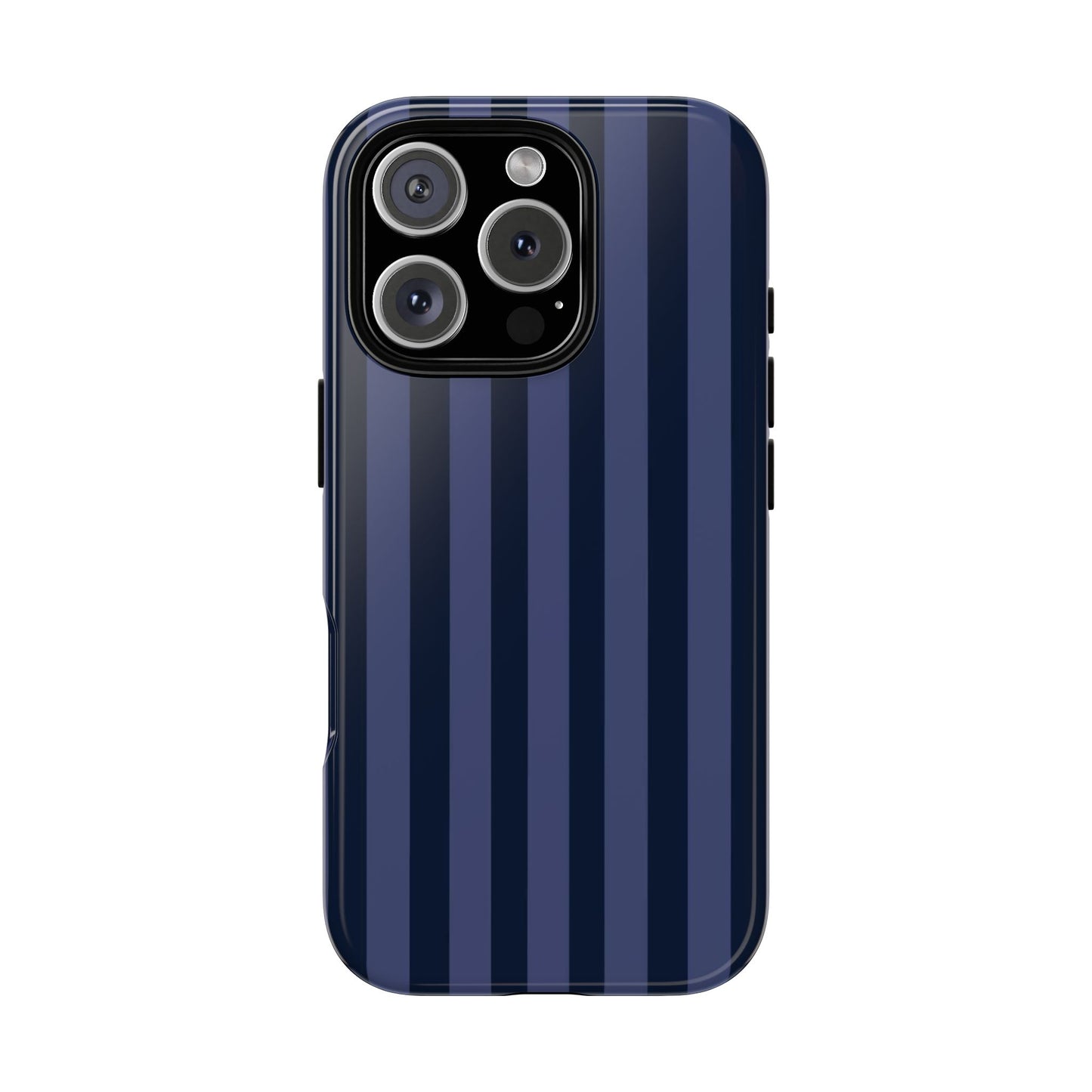 Navy Blue Stripe Phone Case