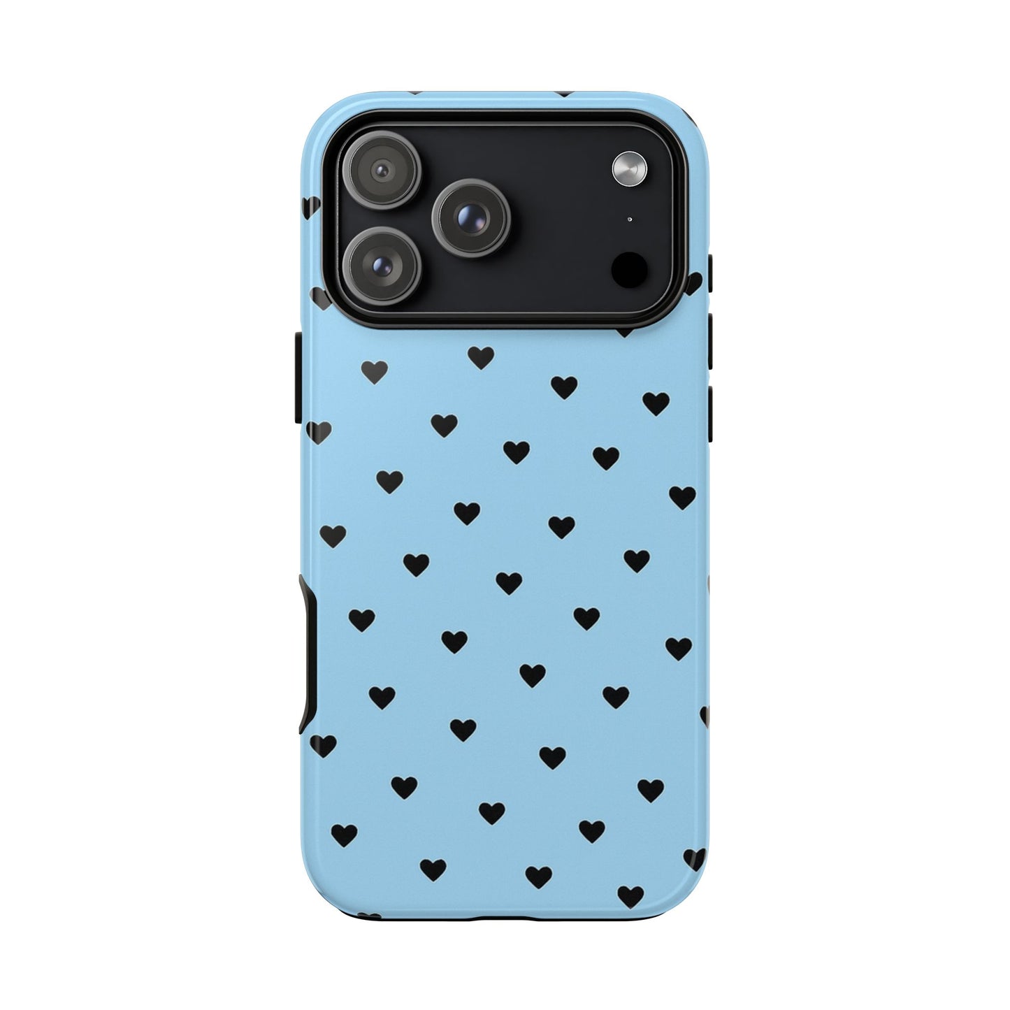 Blue Mini Heart Phone Case