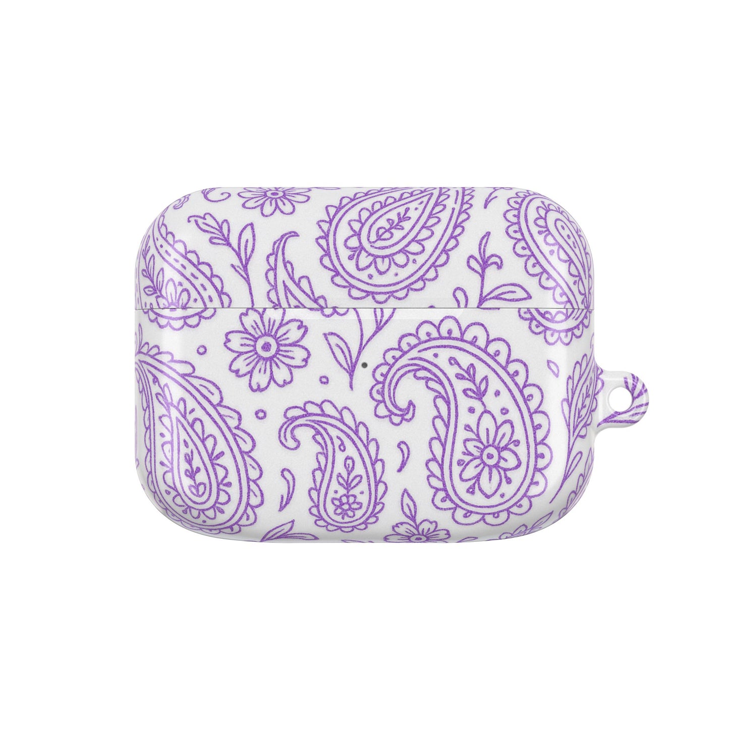 Purple Paisley AirPod Case