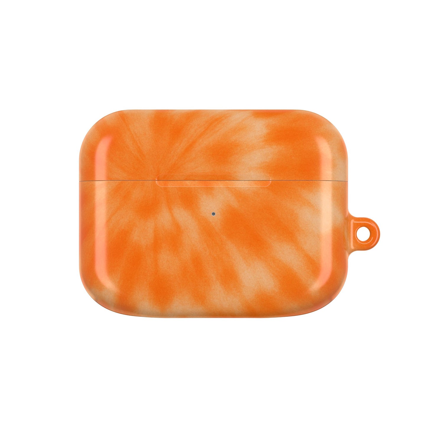 Orange Tie-Dye AirPod Case