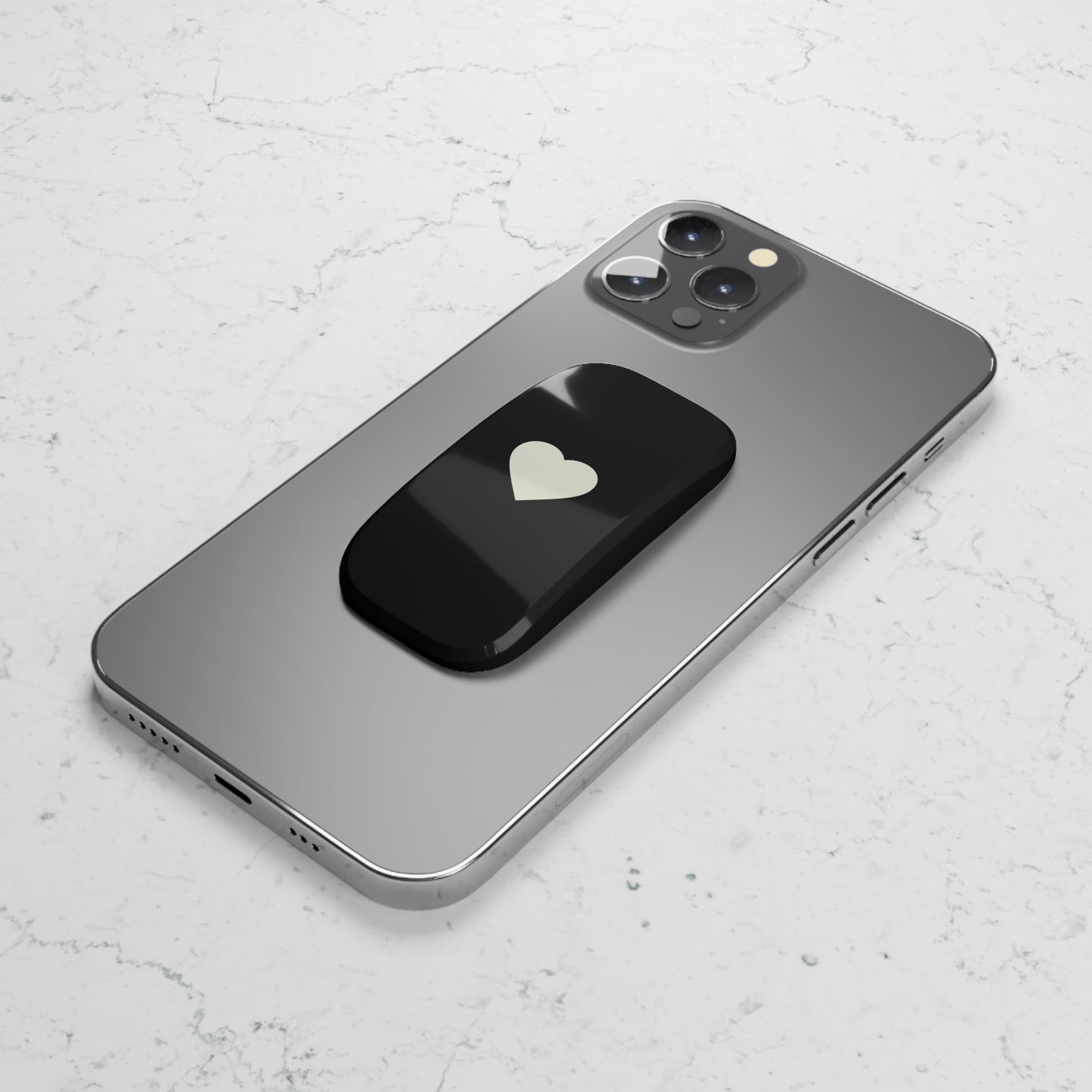 Black Heart Phone Grip/Stand