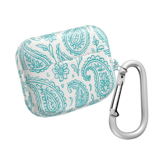 Blue Paisley AirPod Case