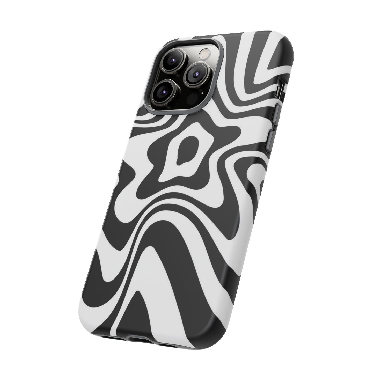 Black Swirl Phone Case