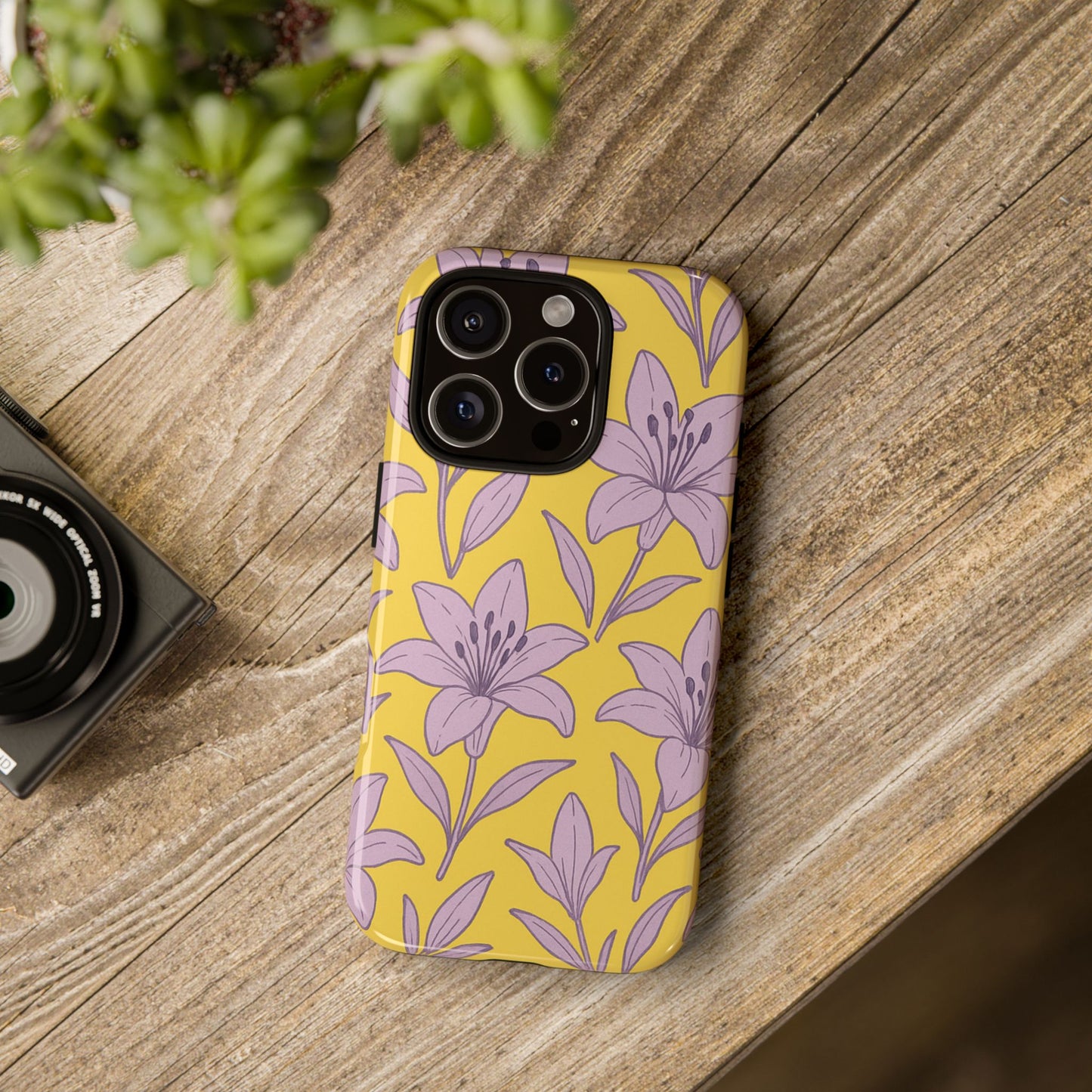 Purple Lily Phone Case