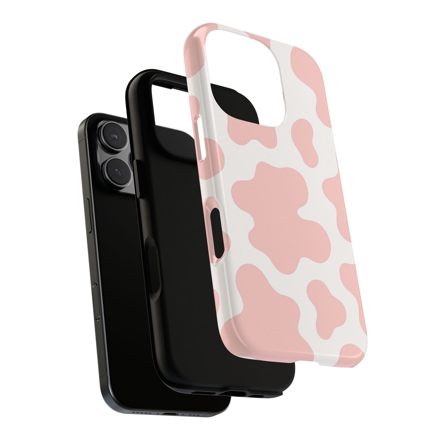 Pink Cow Print Phone Case