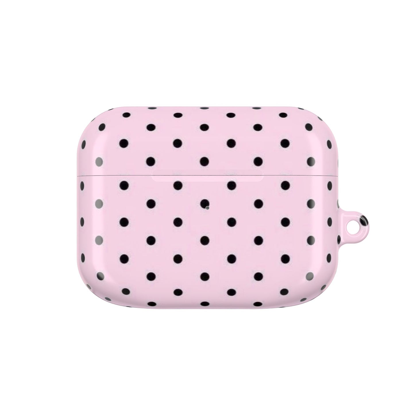 Pink Polka Dot AirPod Case