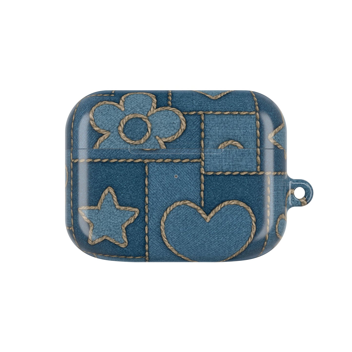 Denim Patchwork AirPod Case