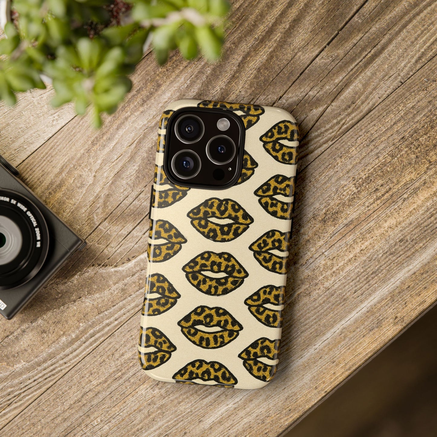 Leopard Kiss Phone Case