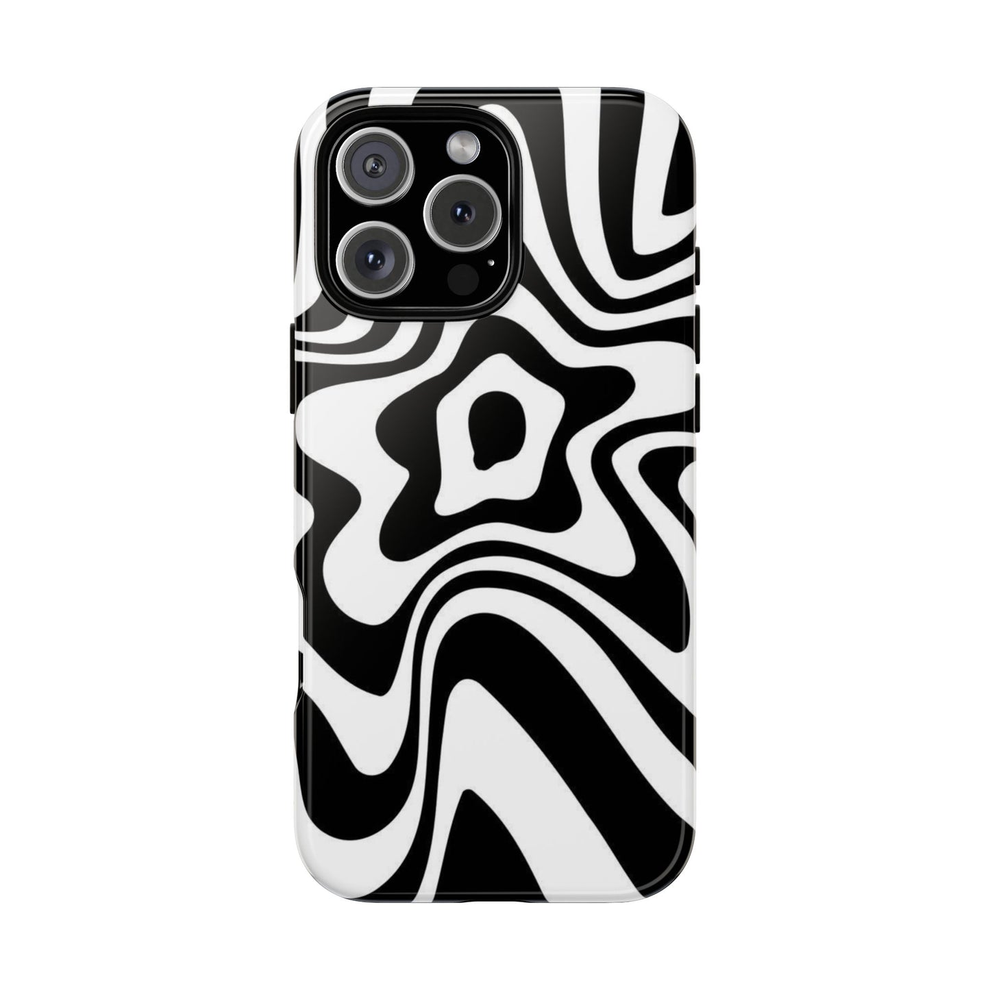 Black Swirl Phone Case