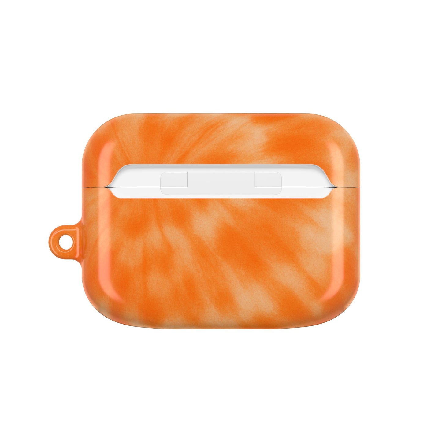 Orange Tie-Dye AirPod Case