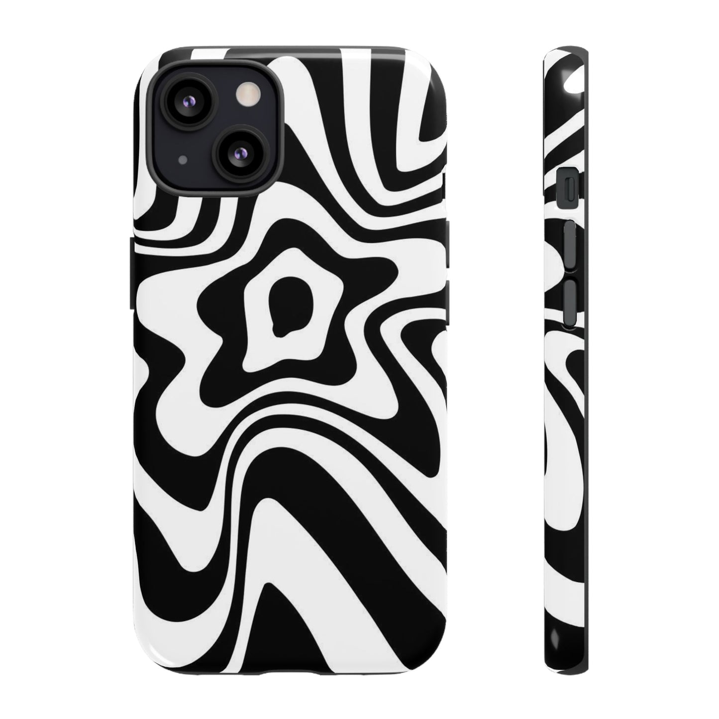 Black Swirl Phone Case