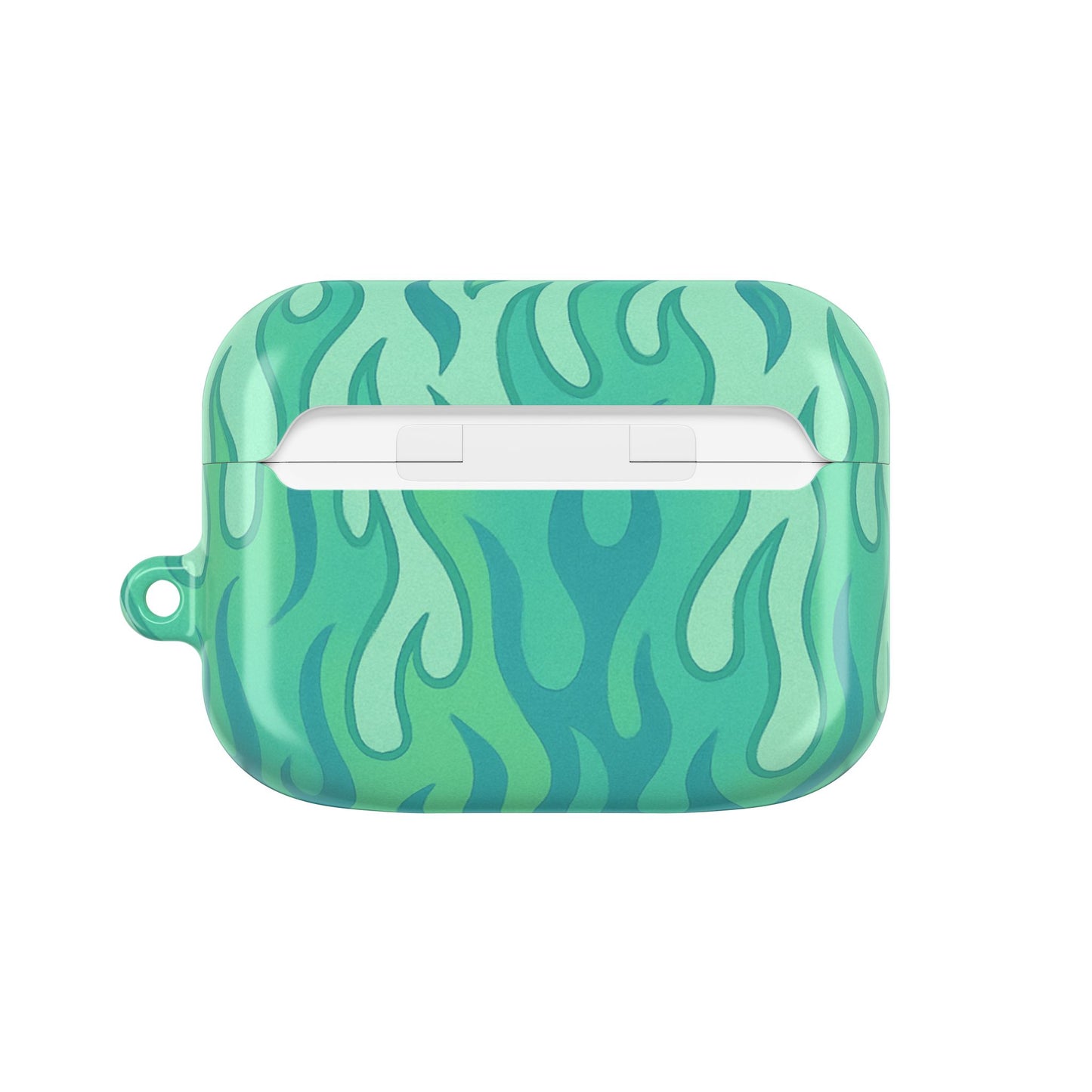 Green Flame AirPod Case