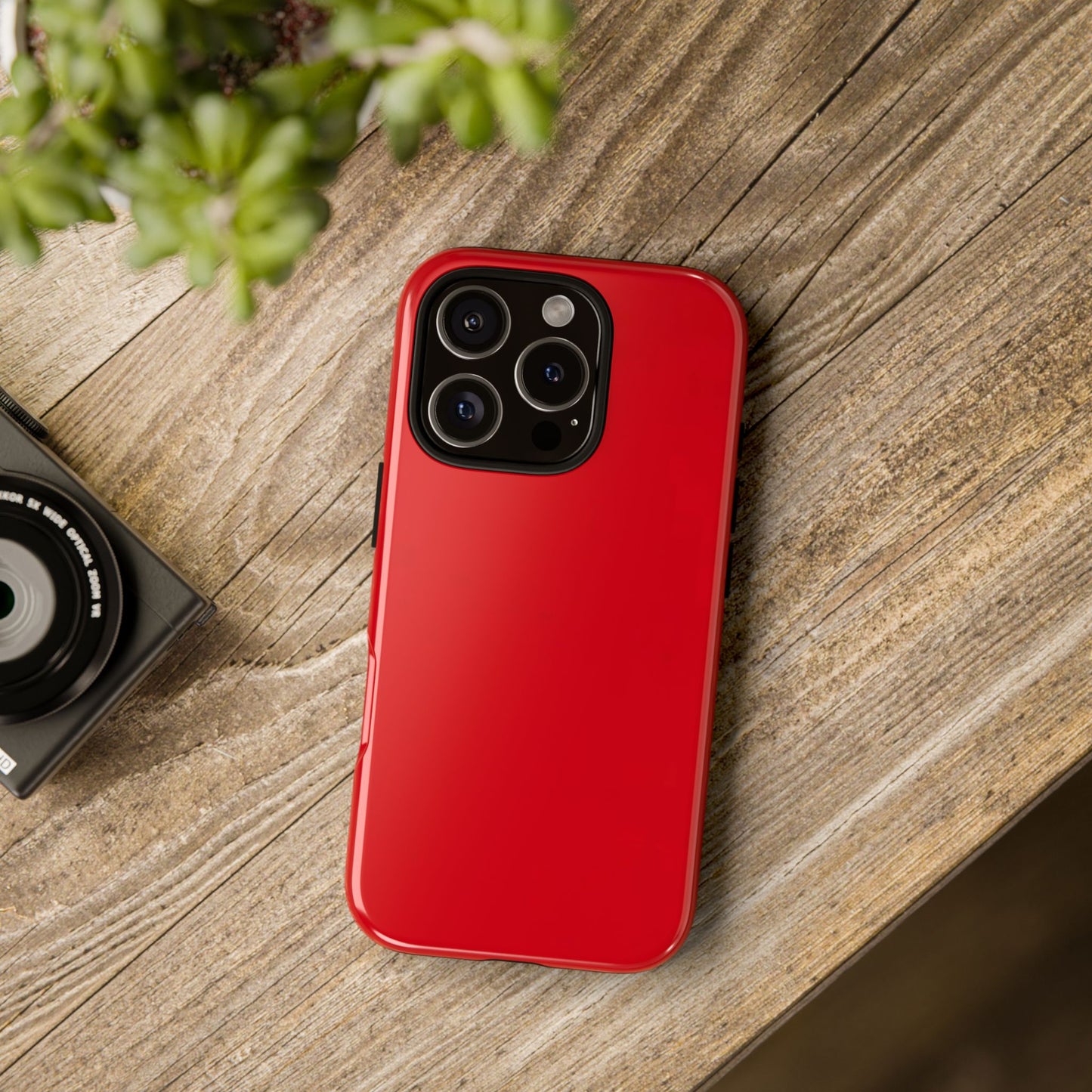 Cherry Red Tough Case-Personalizable