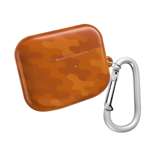 Orange Camo AirPod Case