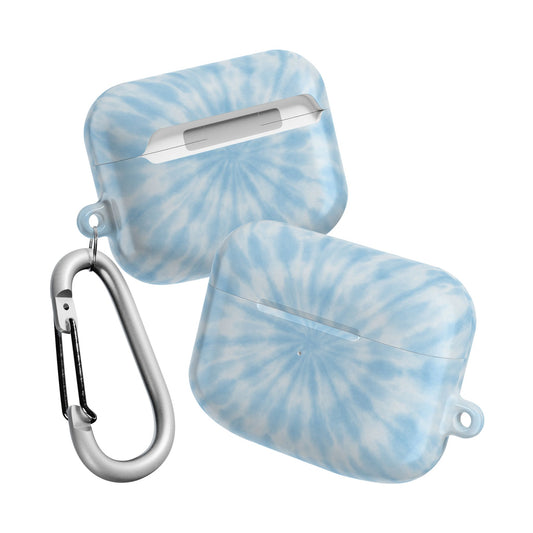 Light Blue Tie-Dye AirPod Case