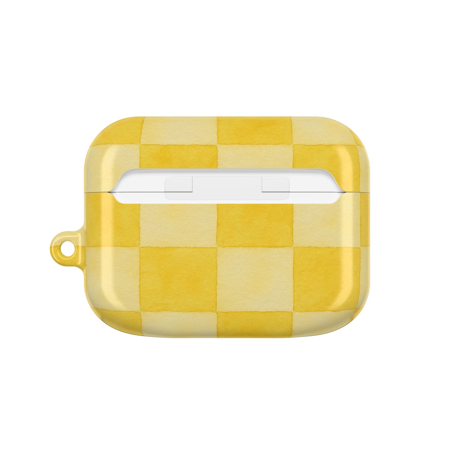 Yellow Checkered AirPod Case