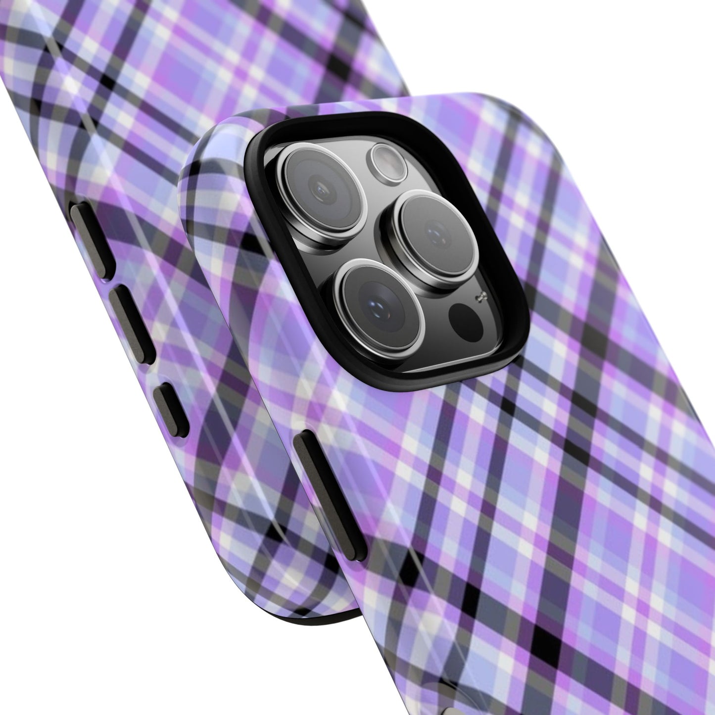 Purple Plaid Phone Case