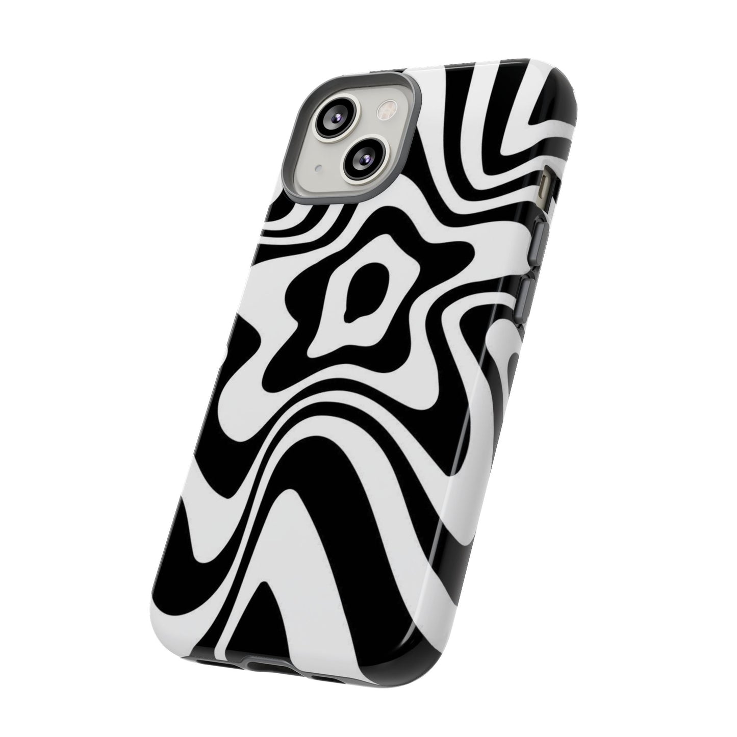 Black Swirl Phone Case